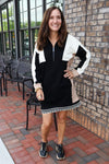 Color Block Jersey Dress