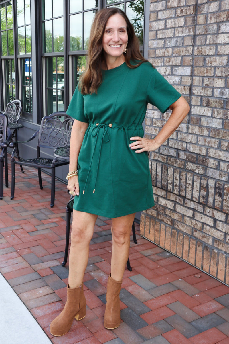 The Sara Dress - Green