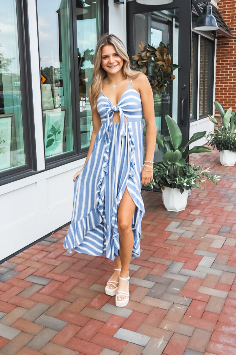 Stellar Striped Dress