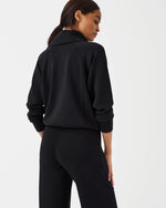 Spanx AirEssentials Half Zip - Black