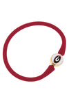 Georgia Bulldogs Enamel Silicone Bali Bracelet