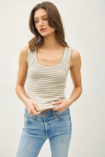 Olivia Striped Tank