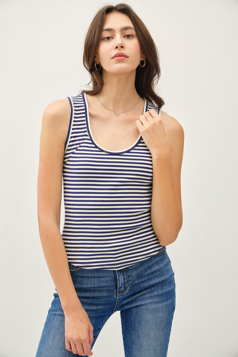 Olivia Striped Tank