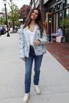 Beautiful in Bows Jacket- Blue