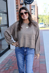 Mocha Pocket Sweater