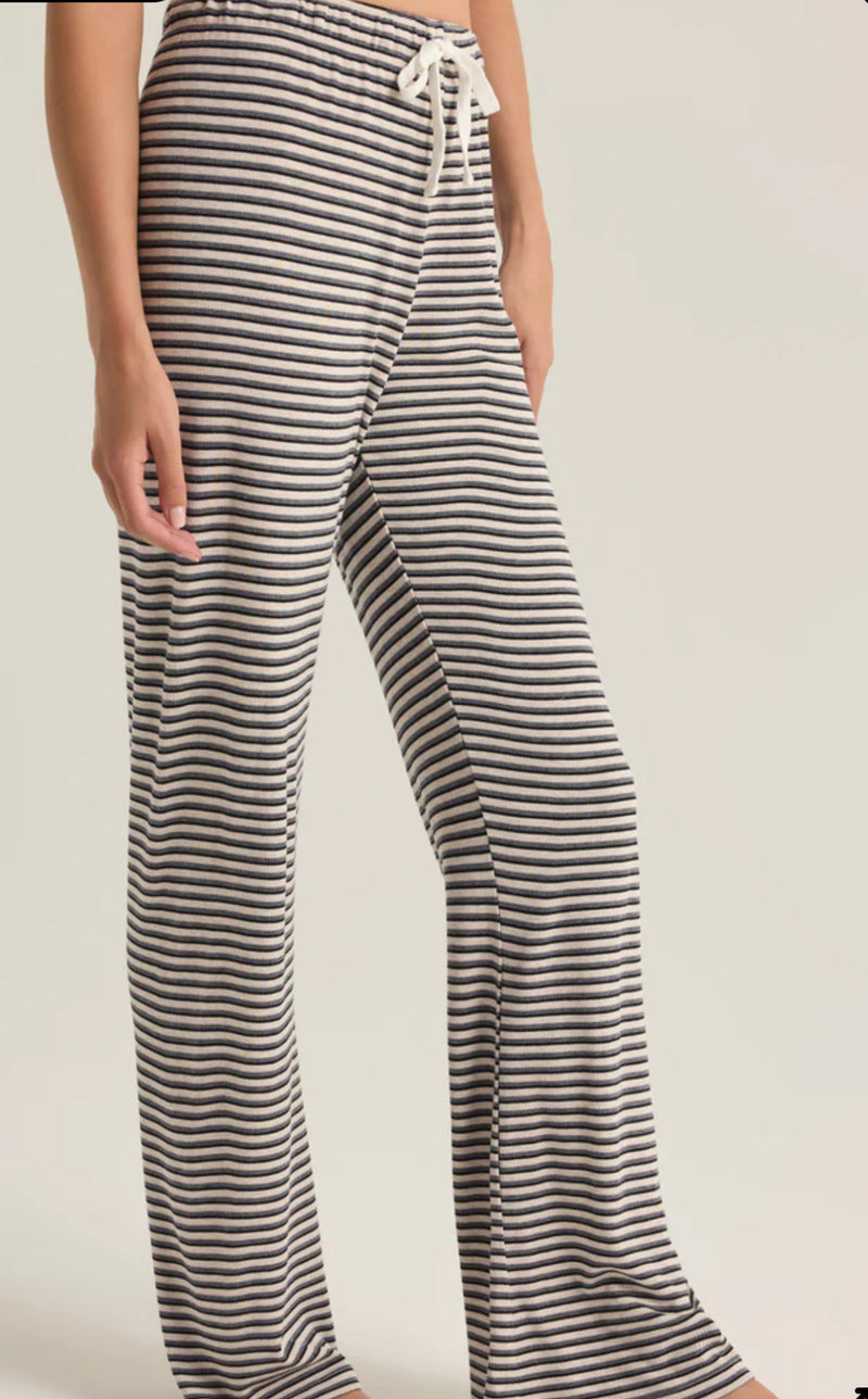 Lounger Stripe Pant ZSupply - Light Oatmeal Heather