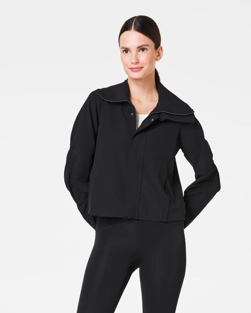 Spanx On The Move Cinch Back Jacket - Very Black