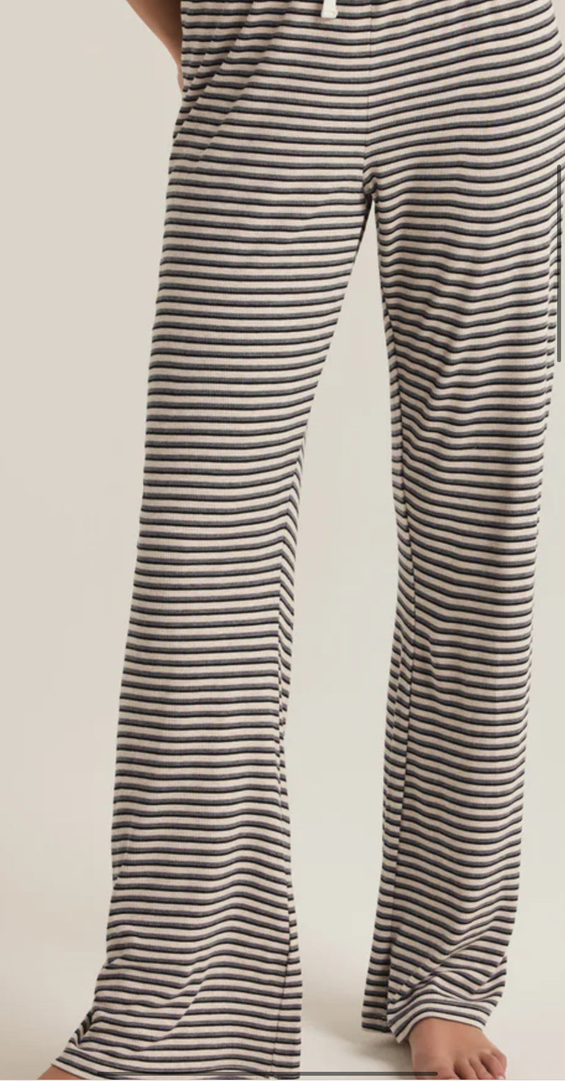 Lounger Stripe Pant ZSupply - Light Oatmeal Heather