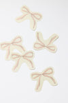 Pink Ribbon Bow Sticker