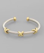 Luxe Cable Knot Cuff