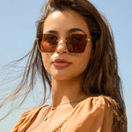 Analise Sunglasses Brown Polarized