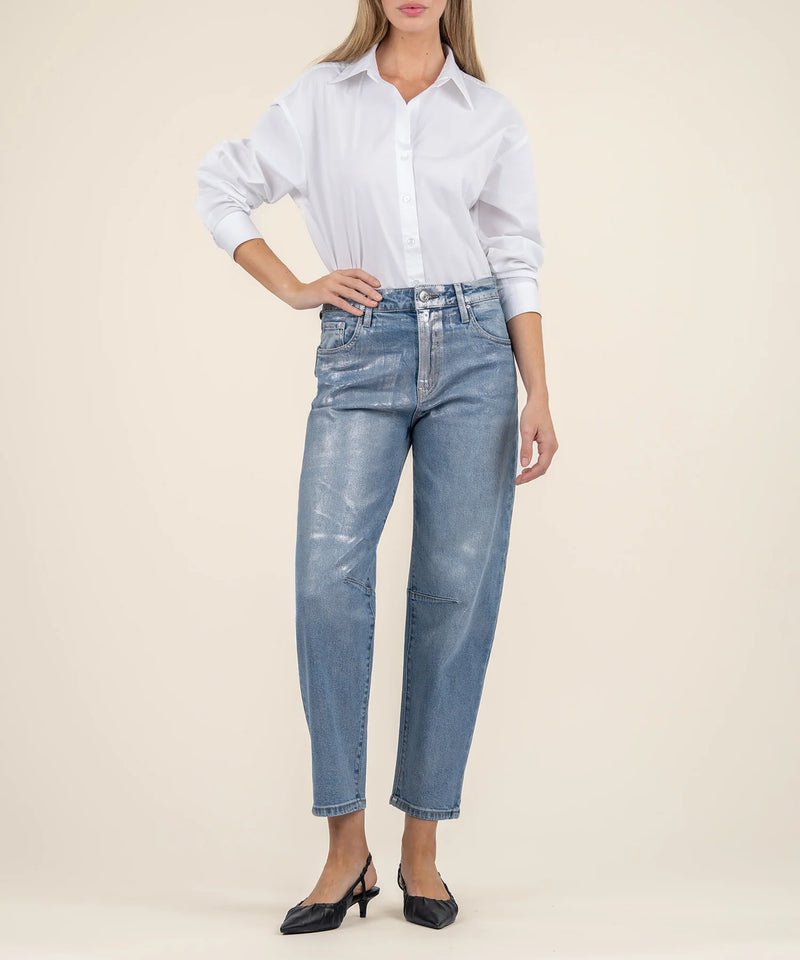 Ashley High Rise Slouchy Barrel Leg