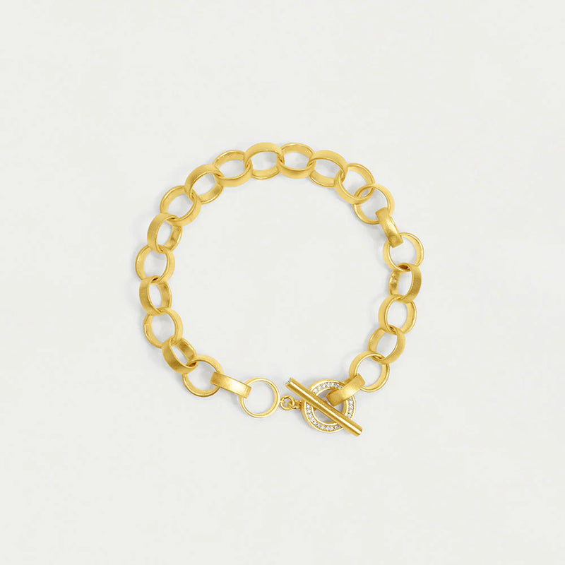 Petit Pavé Statement Chain Bracelet