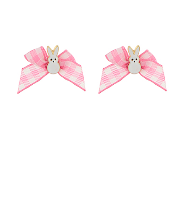 Bow Bunny Earrings