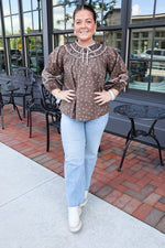 Blue Bows Blouse