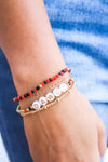 Collegiate Stack Bracelet