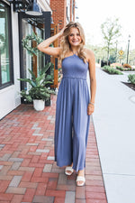 Blue Jumpsuit