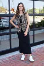 Leopard Vest