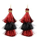 Go Team! Pom Pom Earrings