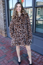 Cheetah Fuzzy Dress