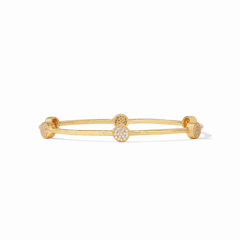 Julie Vos Milano Luxe Bangle - Gold - Pave