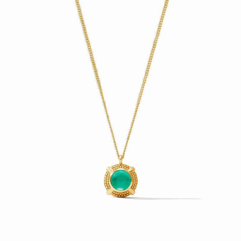 Cabochon Solitaire Necklace