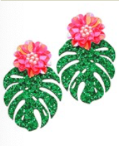 Perfect Palm Leaves Earrings