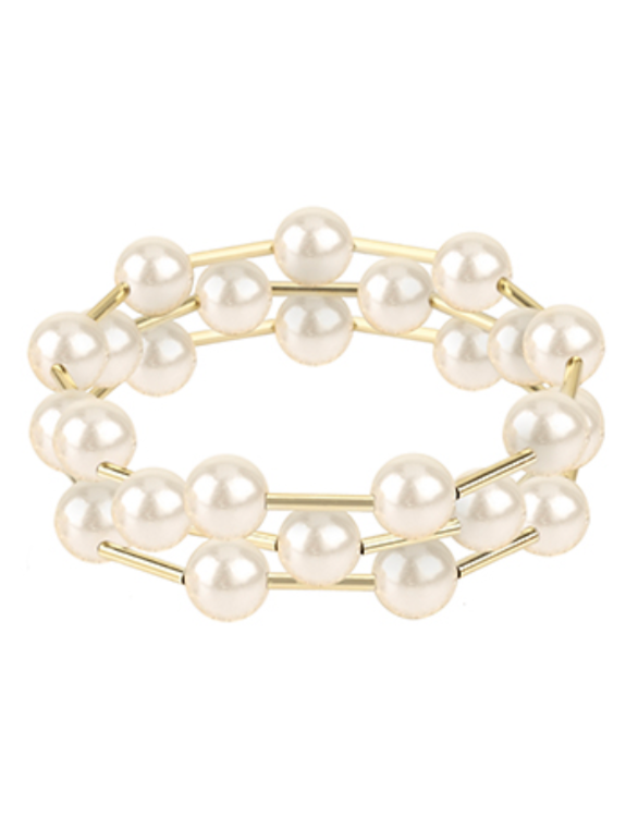 Dreaming of Pearls Bracelet Stack