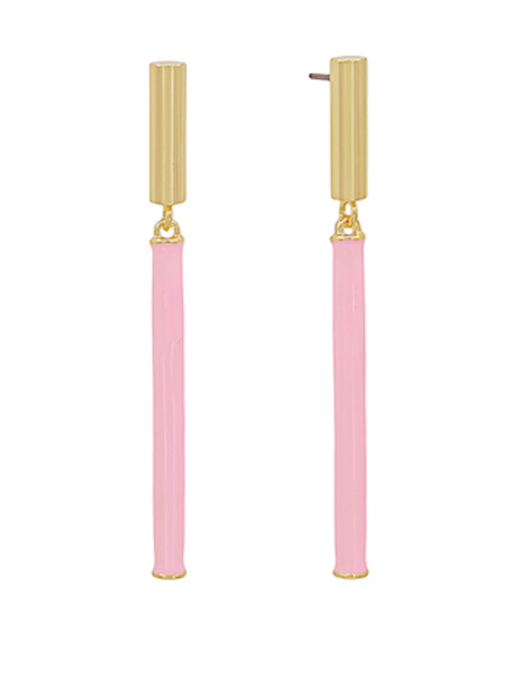 Linked Bar Drop Earrings