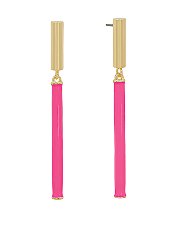 Linked Bar Drop Earrings