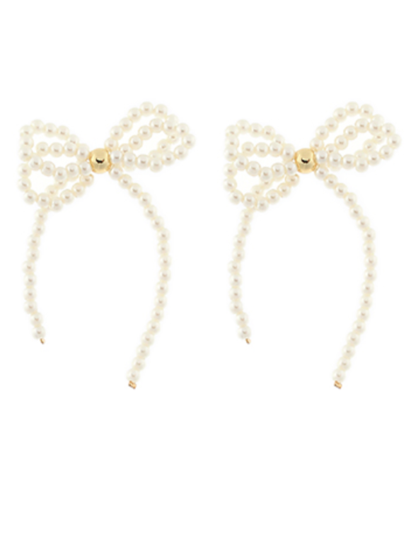 Dainty Bow Earrings