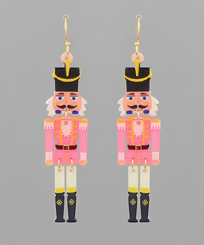 Fancy Nancy Nutcracker Earrings