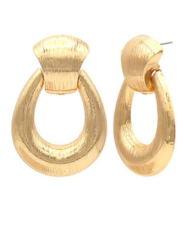 Chunky Oval Earrings