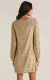 Andromeda Sequin Dress - Silver Champagne