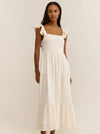 Calypso Midi Dress - Off White