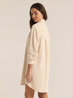 Dover Linen Dress - Flax