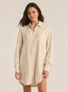 Dover Linen Dress - Flax