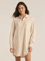 Dover Linen Dress - Flax