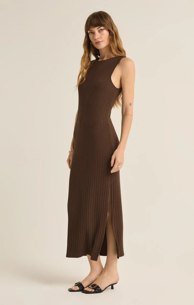 RAEWYN RIB DRESS