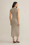 Gisele Stripe Midi Dress - Bandshell