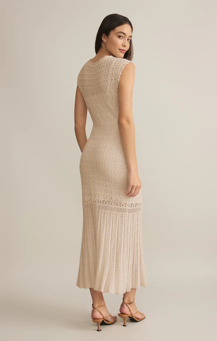 Z Supply Marsella Crochet Midi Dress