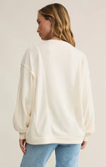 Out of Towner Sweatshirt - Sea Salt