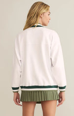 Hampton Varsity Jacket - White