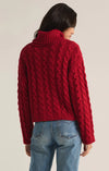 Tied To You Sweater - Haute Red