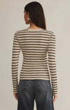 Jordana Stripe Sweater - Sandshell