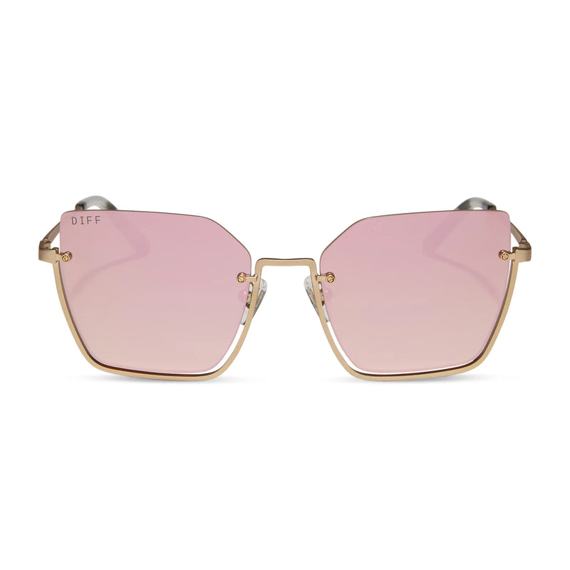 Analise Sunglasses Brushed Gold