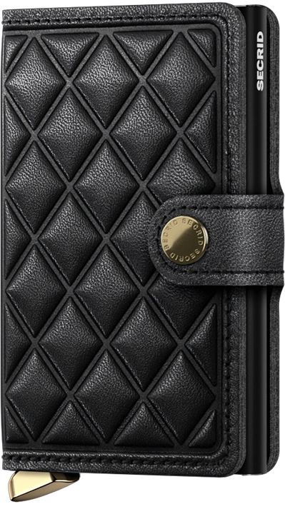 Premium MiniWallet Black Diamond