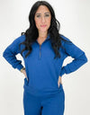 Spanx AirEssentials Half Zip - Blue