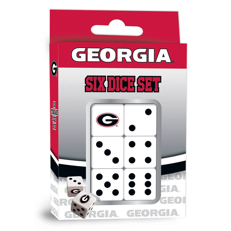 Georgia Bulldogs NCAA Dice Set